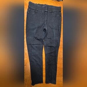 Liverpool Sienna Pull-On Leggings Deep Blue Denim Size 14/32